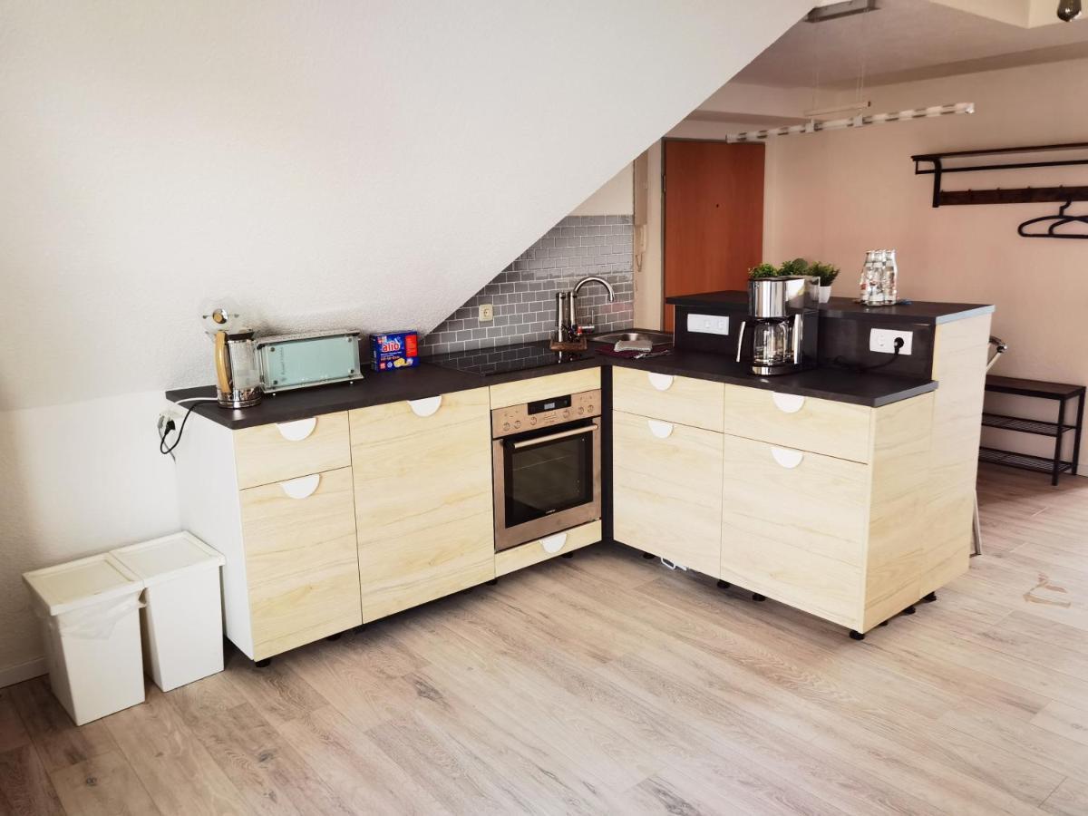 Grosses Offenes Loft Oder Kleine Gemuetliche Wohnung Mit Balkon Wolmirstedt Luaran gambar
